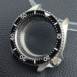 Men's Black Matte Steel Watch Case with Sapphire Glass & 22mm Band (NO.10)