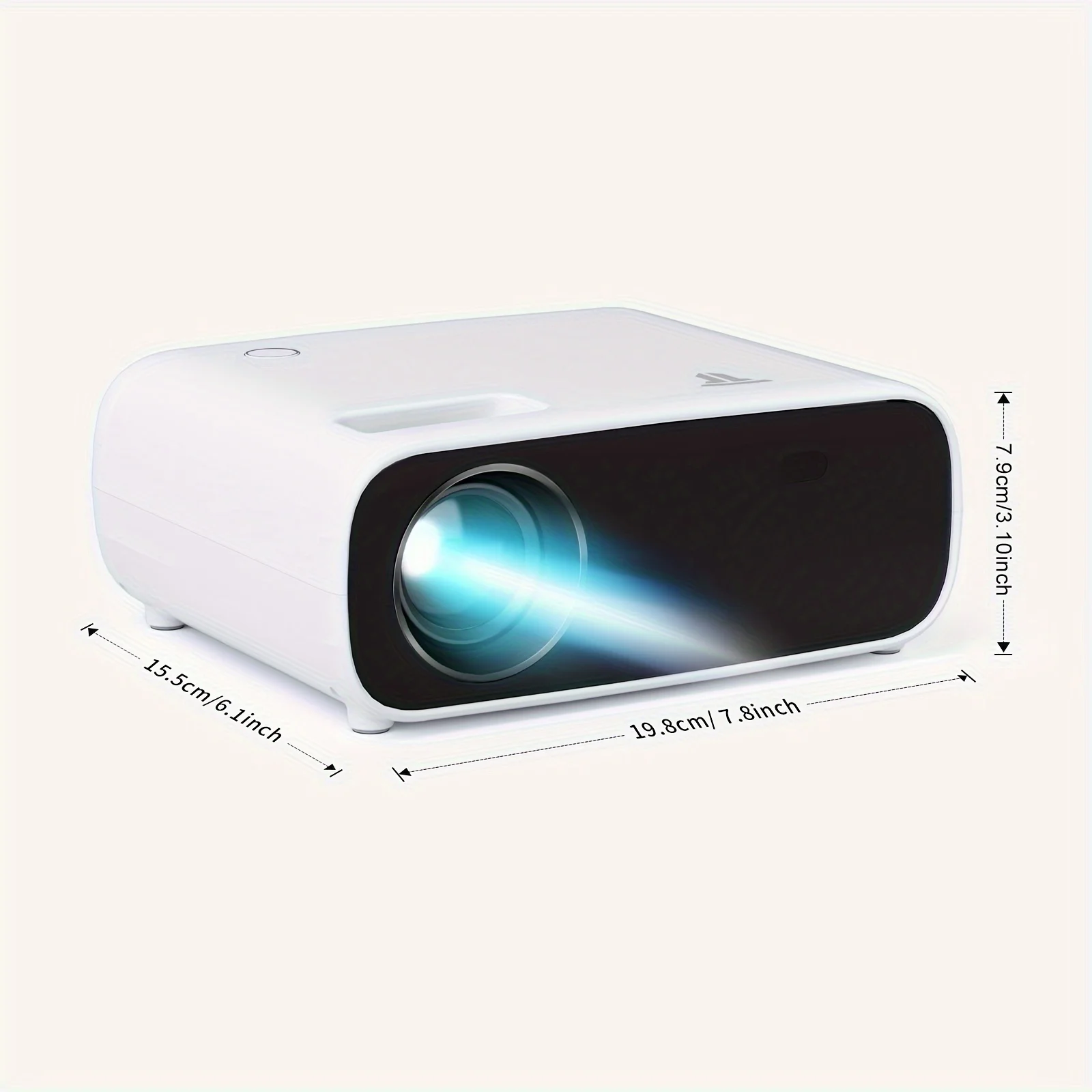 Ultimate Home Theater Projector-Native1080P,5GWIFI wireless connection,Compatible with HDTV, AV,Smartphones/Tablets/Laptops