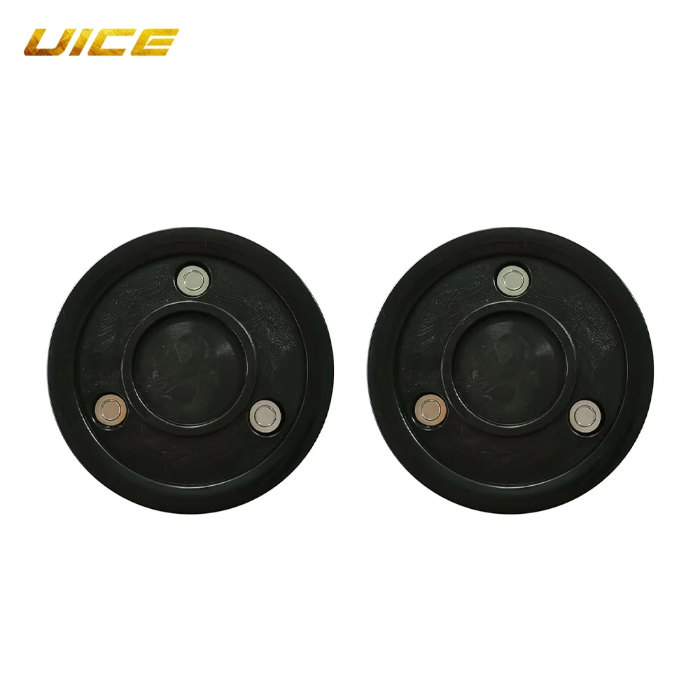 2/4/6pcs Ice Hockey Puck Biscuit Roller Hockey Training Puck High Quality Plastic for Street Recreational Ice Hockey Practice