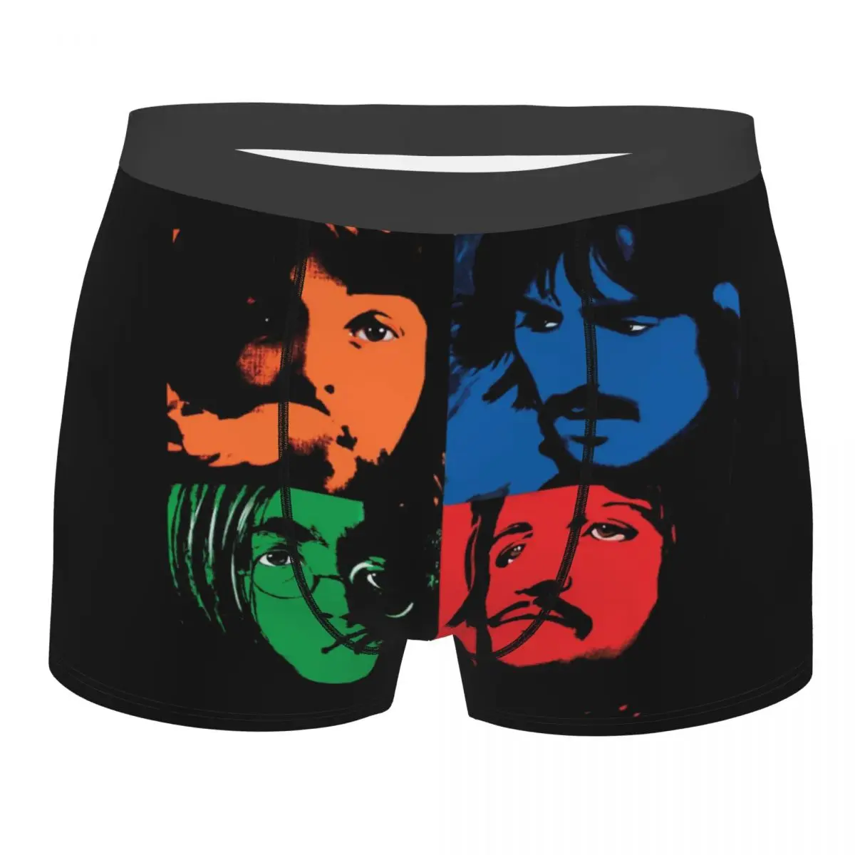 

Мужские портреты группы The Beatle, боксеры, дышащее нижнее белье, отличный музыкант, мужские сексуальные бриджи