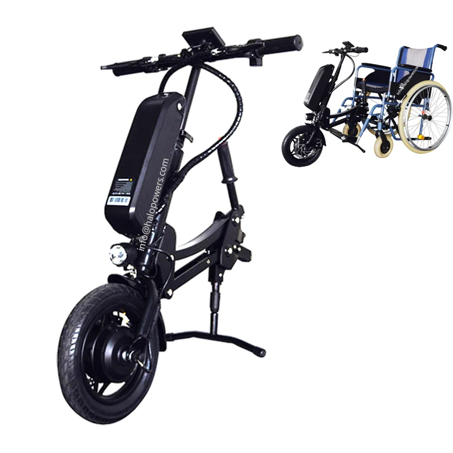 

power 250w 350w wheelchairs attachment handcycle electric wheel chair accessories handbike electric tricycle disable the elderly