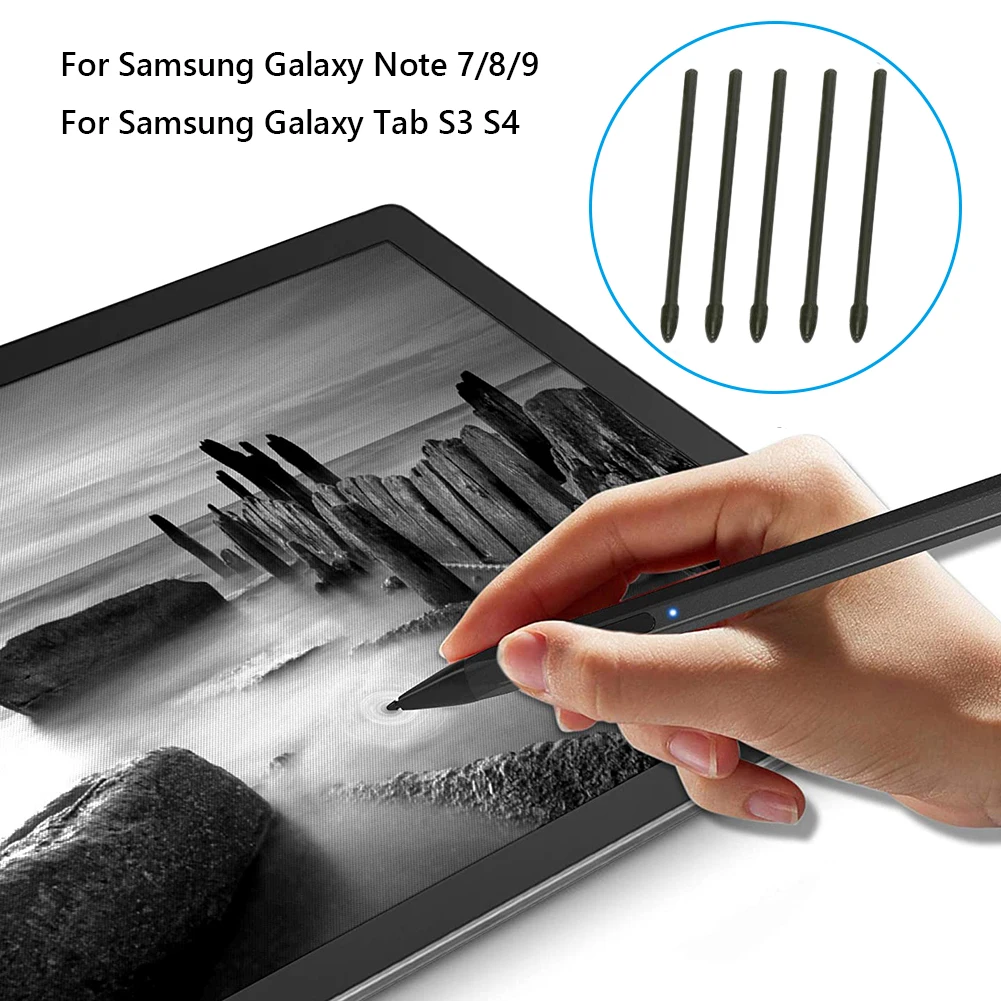 Touch Stylus Pen Nib Tips Remove Tool Touch Stylus S Pen Tips for Samsung Galaxy Note 7 8 9 Tab S3 S4