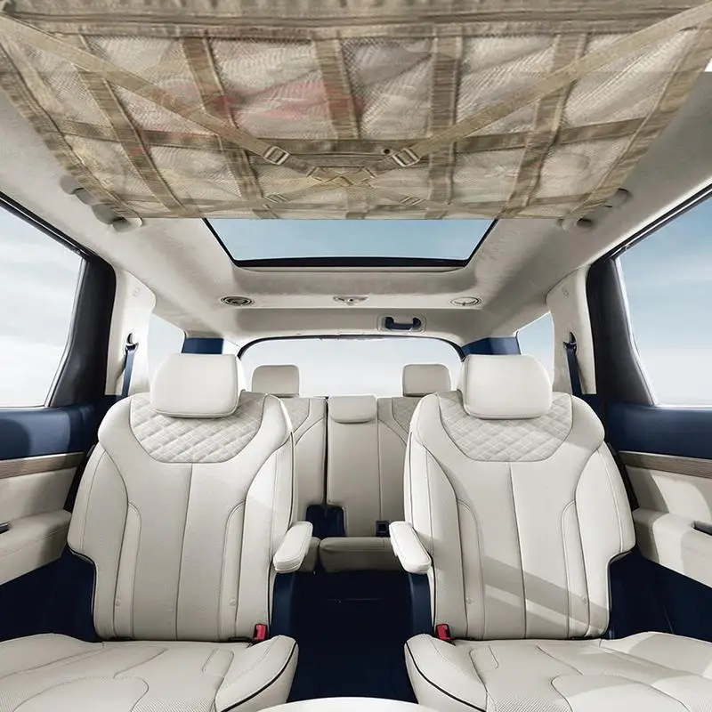 Rete Portaoggetti Da Soffitto Auto 90x65cm - Universale Per SUV E Furgoni - Foto 6