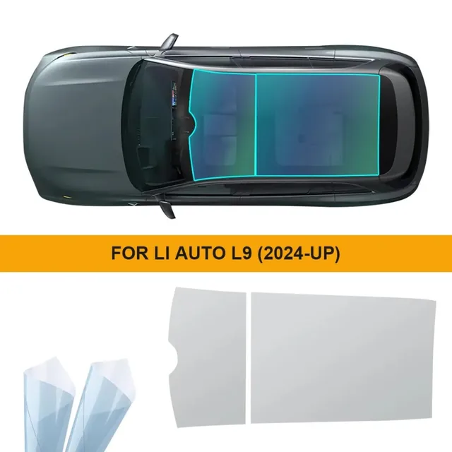 TPU PPF Car Sunroof Insulation Film For Li Auto L9 Max 2024-2026 Ice Armor Protection Resistant Car Sunroof Stickers Accessories 1