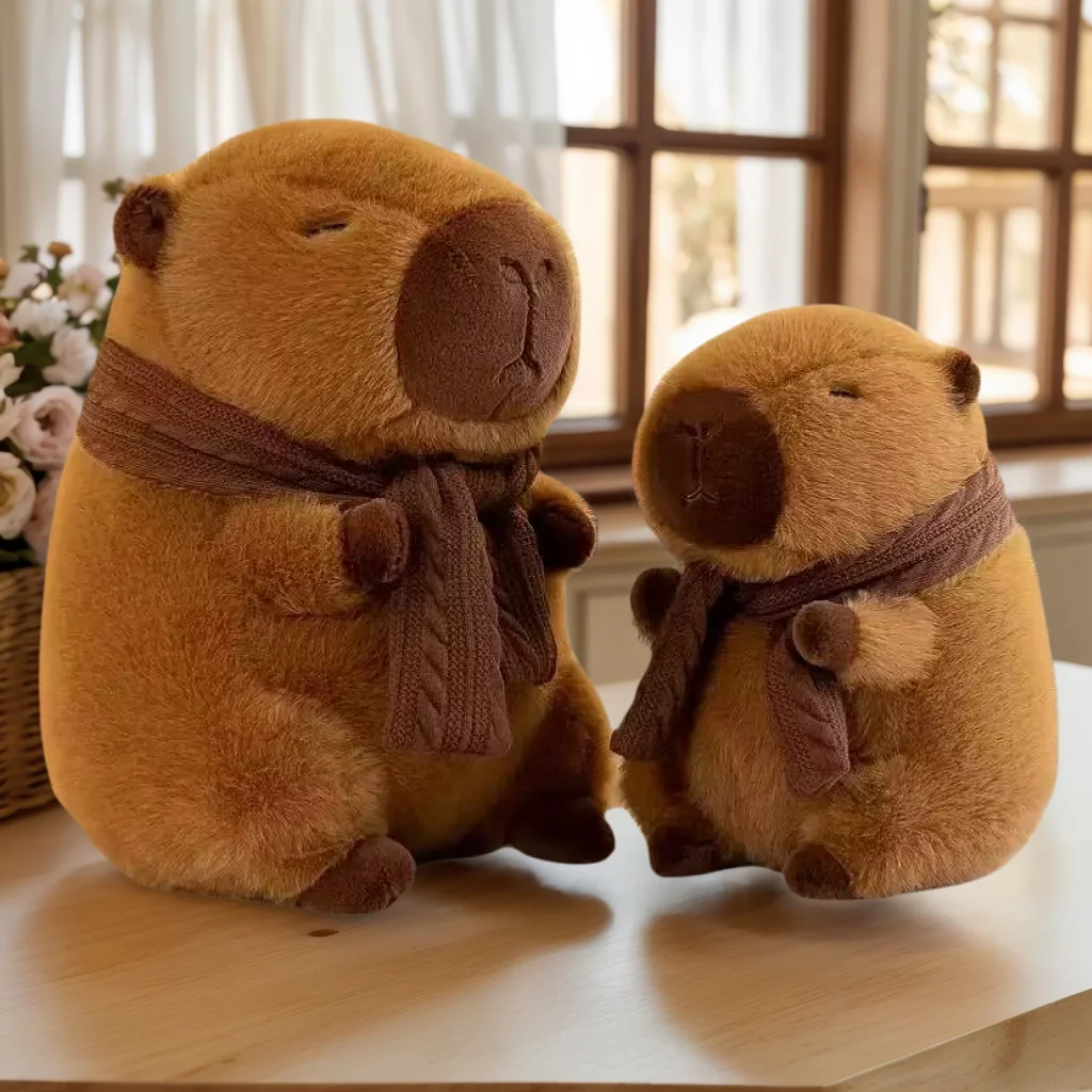 Capybara Plush Toy Front View