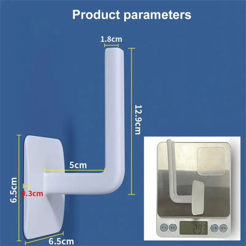 Paper Towel Holder Toilet Paper Holder Toilet Paper Rack Toilet Roll Holder Paper Towel Rack Tissue Holder Punch Free Paper Towel Holder Under Cabinet Paper Roll Rack Toilet Holder Tissue Hanger Bathroom Towel Storage Rack