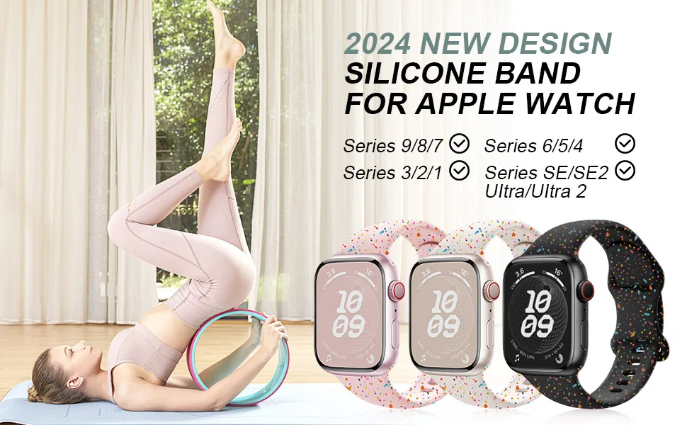 Bracelet Apple Watch Silicone Ado Sport