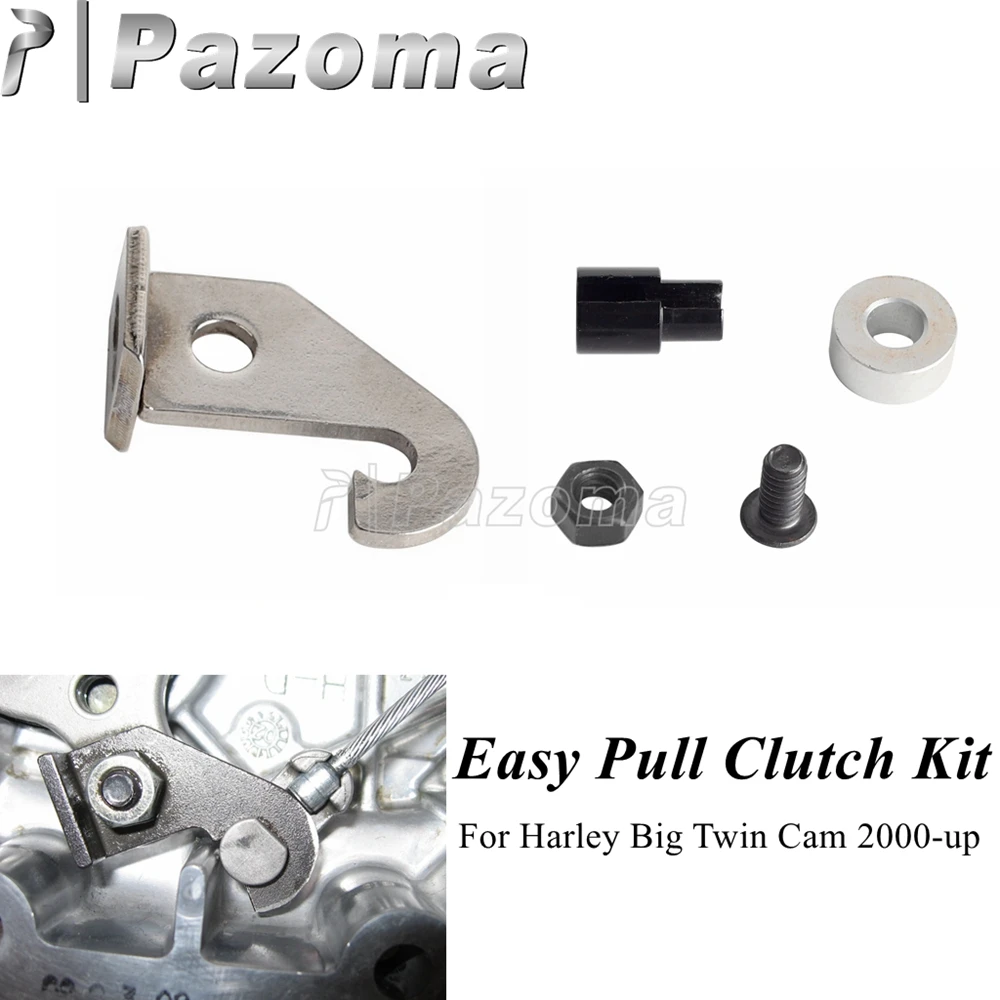 Accessori Moto Kit Frizione Easy Pull Per Harley Twin Cam 2000-Up Dyna Touring Heritage Softail Springer Street Bob Fatboy