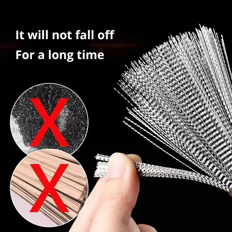 Description Picture 5 of item1-2Pc Stainless Steel Pot Brush Long Handle Multi-Functional Cleaning Brush Hanging Washing For Kitchen Sink Pans Scrubber Tools