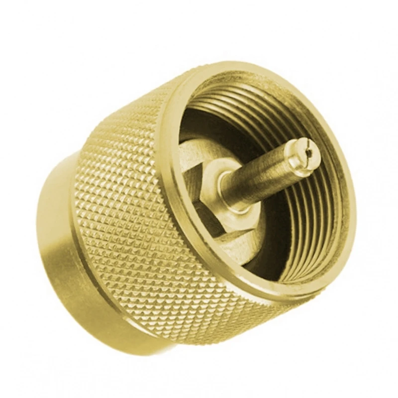 Quick and Practical Tool Outdoor Aluminum Alloys Cylinders Gas Convert Adapter