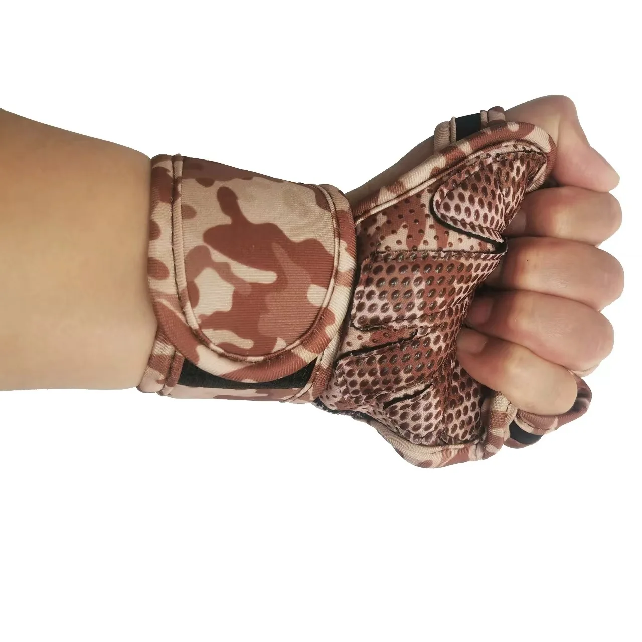 (S-XL)Training Sport Gloves Men Women Workout Gloves Fitness Body Building Weightlifting Gym Hand Wrist Palm Protector Gloves 6