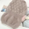Fashion Large Head Circumference Knitted Hats Handmade Breathable Woolen Hats Pile Hats Women 2