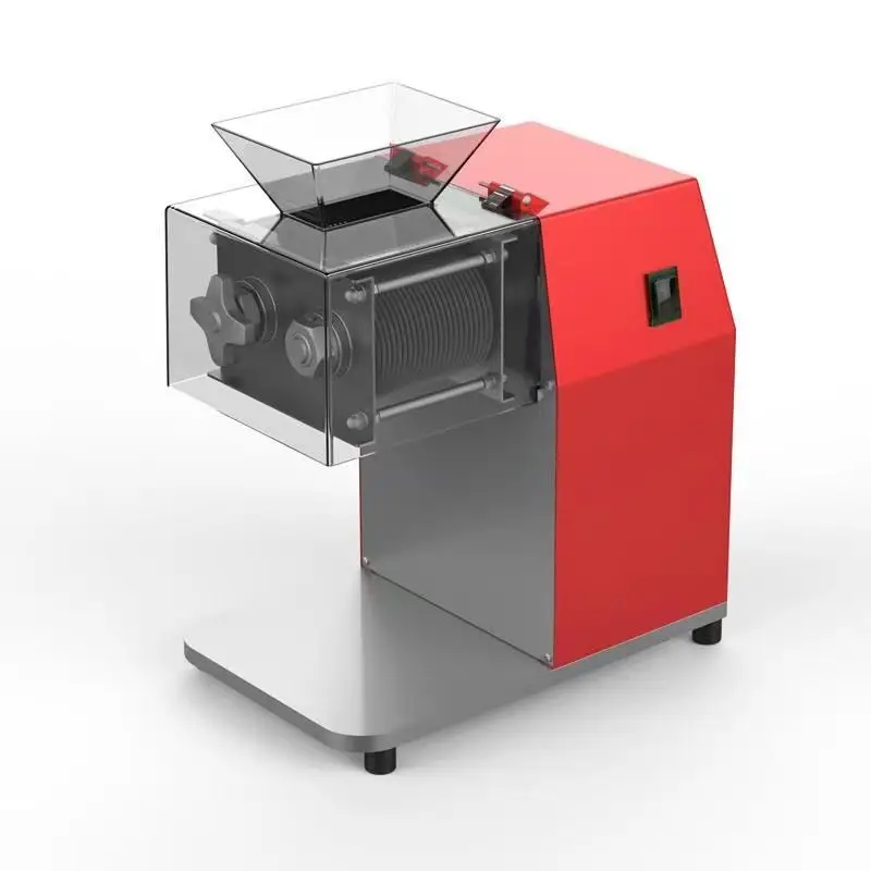 Electric Meat Slicer Machine Commercial Meat Cutting Stainless Steel Meat Grinder Shredder Multi Function Meat Chopper 220v 3