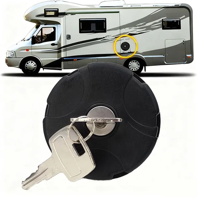 Bouchon d'entrée d'eau par gravité pour Fiamma Rv, accessoires de remplacement pour camping-car, remorque, caravane, véhicule de voyage, réservoir d'eau 1