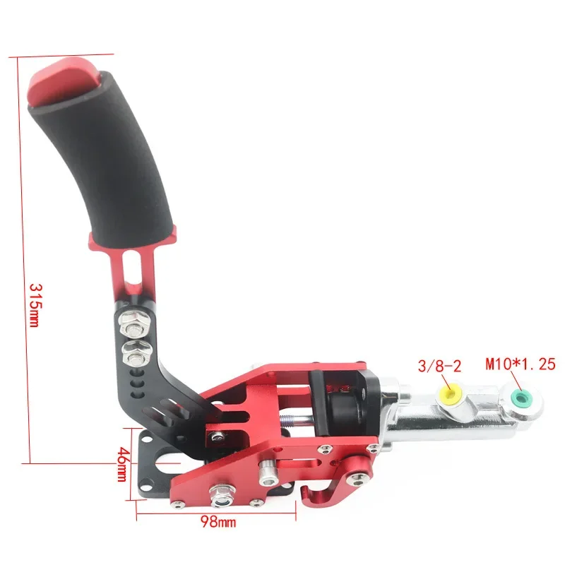 Racing Handbrake Car modification hydraulic hand brake racing drift racing hand brake modification color chrome pump