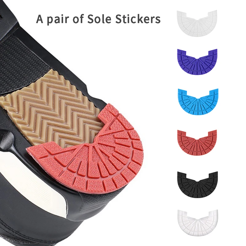 

For Sneakers Wear-resistant Soles Sticker Self Shoe Heel Sole Protector Care Anti-slip Pads Adhesive Rubber Outsole Shoes