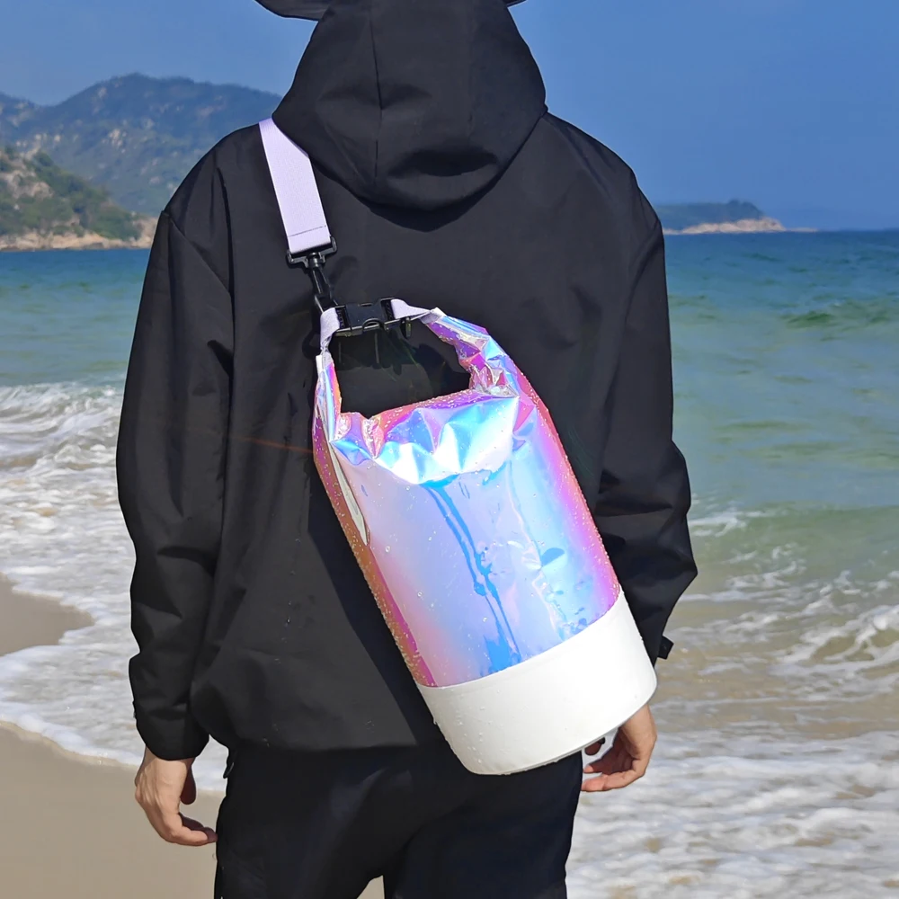 Waterproof PVC Beach Bag Backpack for Outdoor Sports