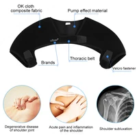All-Day Shoulder Pain Relief - Double Shoulder Brace for Injury Recovery & Rotator Cuff Support