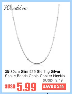 35cm-80cm 925 Sterling Silber Kreuz-Perlenkette Choker-Halsketten für Frauen und Mädchen Schmuck kolye collares collane collier ketting – Detail 14