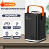 PD65W 60000mAh  Power Bank Large Capacity Portable USB C Fast Charging Powerbank Powerful External Spare Battery For Laptop 1