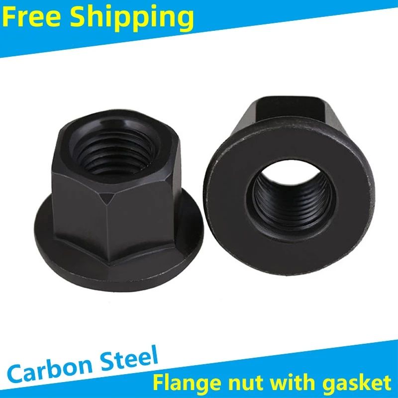 

Высокая Фланцевая гайка с подкладкой высота гайки/пластина под давлением гайка/шестимерная Фланцевая утолщенная гайка