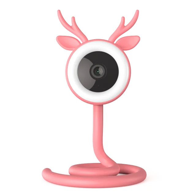 4MP 1440P Tuya APP Remote Control WIFI IP Camera Temperature Monitoring  Feeding Plan Intercom Baby Camera 5
