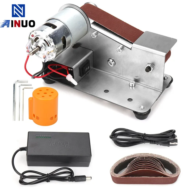 Multifunctional Mini Electric Belt Sander DIY Polishing Grinding