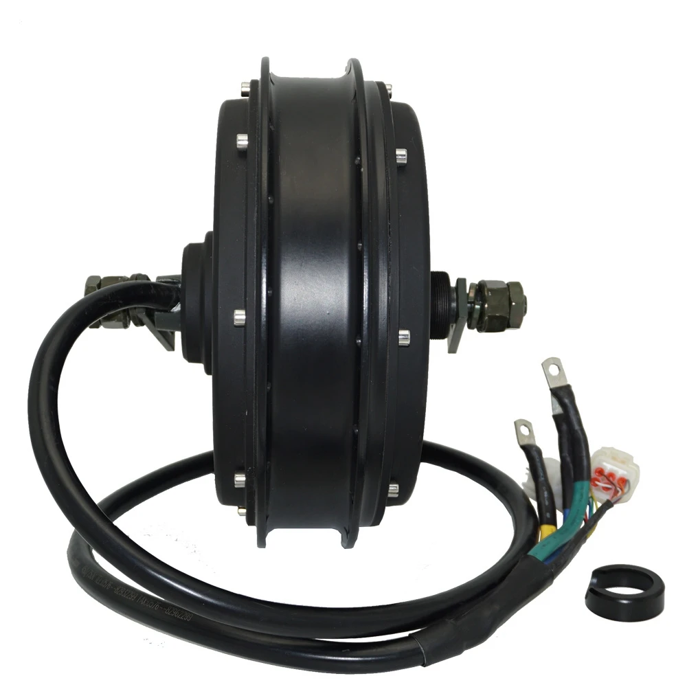 48V-72V NBpower/QS205 3000w 150mm Dropout Electric Bike Motor Wheel Kit