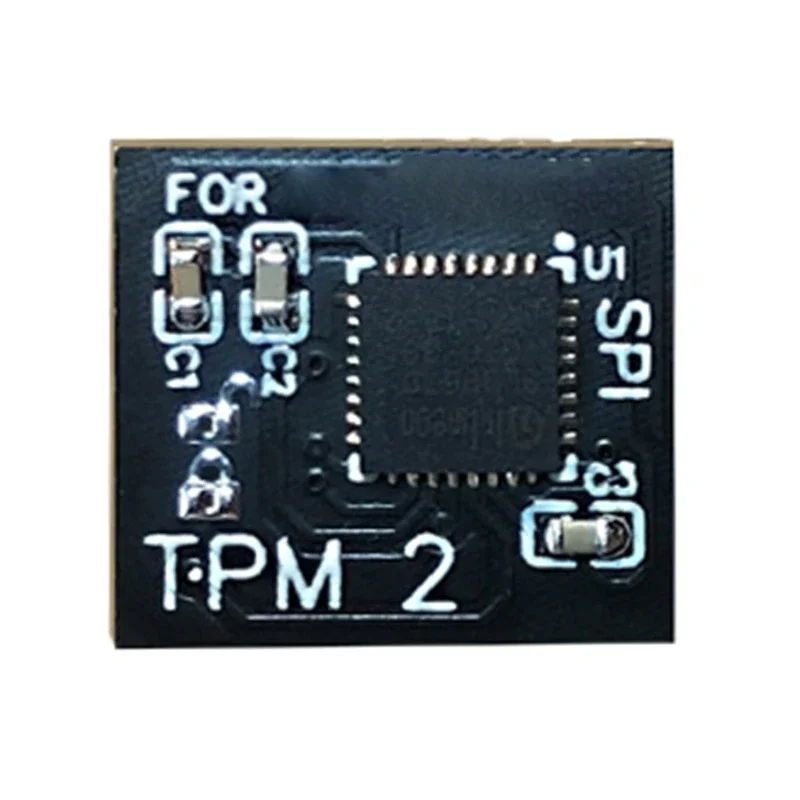 TPM 2.0 암호화 보안 모듈 원격 카드 마더보드용 12핀 SPI TPM2.0 보안 모듈