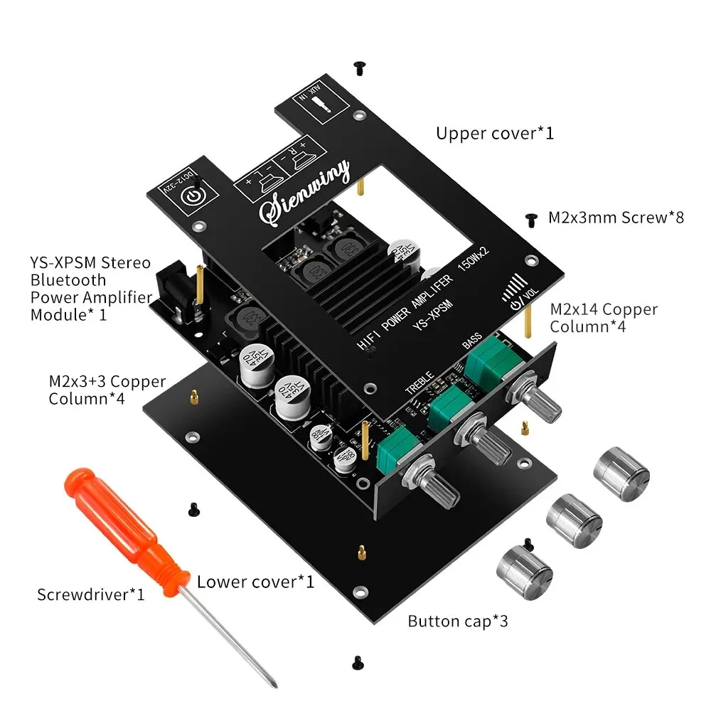 Рисунок 3 - Bluetooth 150W * 2 TDA7498E