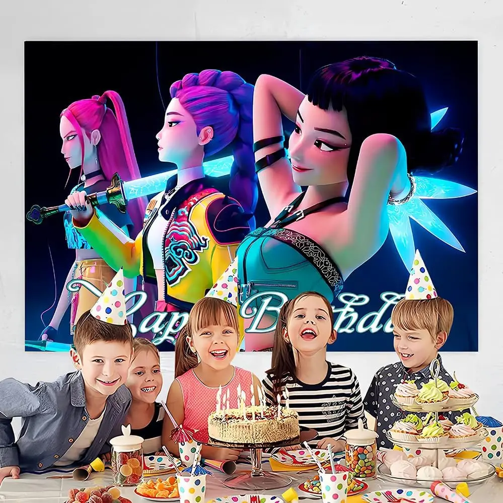 K-Pop Party Backdrop 5