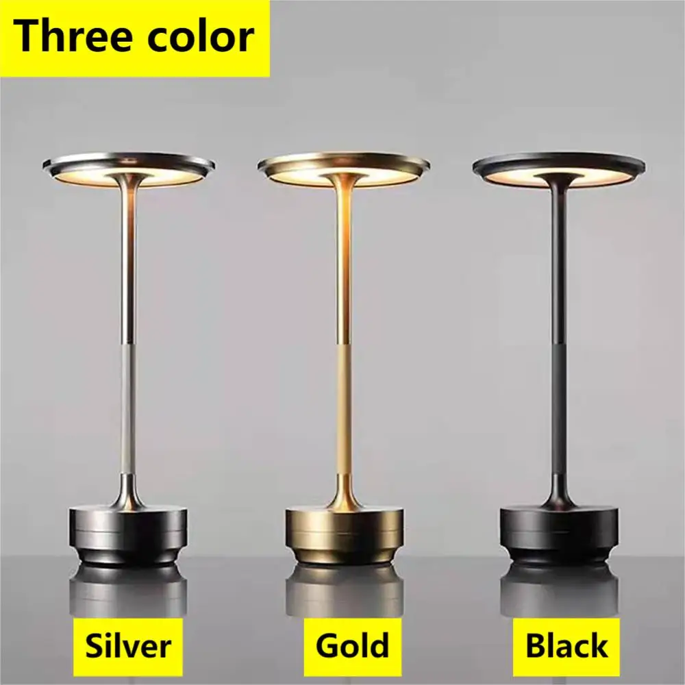 Restaurant-Bar-Table-Lamp-Simple-Rechargeable-Lamp-Dimming-Ambiance ...