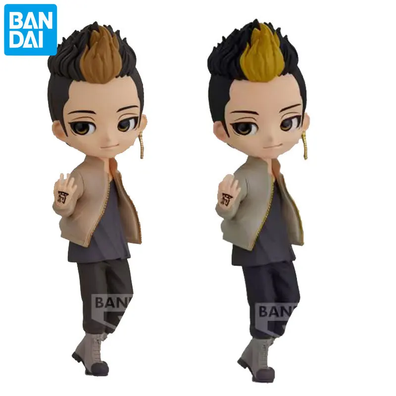 

BANDAI Tokyo Revengers Anime Figures Hanma Xiuji A/B Q Posket Original Action Figures Model Collectible Boys Girls Toys In Stock