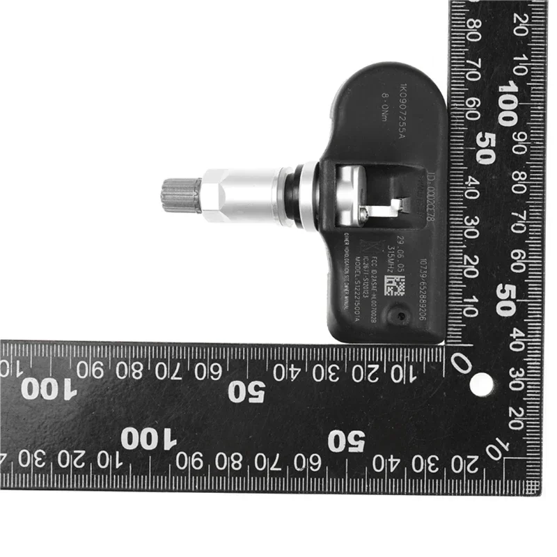 315MHz TPMS 4개 타이어 공기압 모니터링 센서 1K0907255A 아우디 A3 A4 A5 Q5 S3, 폭스바겐 비틀 EOS 골프 스파우겐용