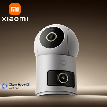 XIAOMI Nuova Smart Camera 4 Doppia Fotocamera Edizione, 5MP 3K 360 ° , Rilevamento del pianto del bambino, Rilevamento di animali domestici, Versione cinese con adattatore