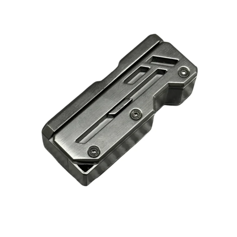 M EDC Push pull slider Fidget Decompression Push Card Metal Magnetic Stress Relief Multi playability Portable Fingertip Toy Gift