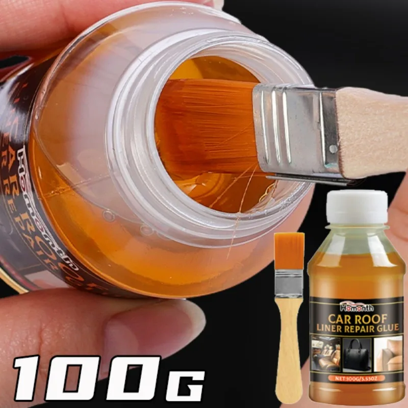 รถ Headliner กาวผ้าหนังเทียมกาวแก้วอเนกประสงค์งานฝีมือไม้กาวแห้งเร็วผ้าหลังคาซ่อมกาว 1