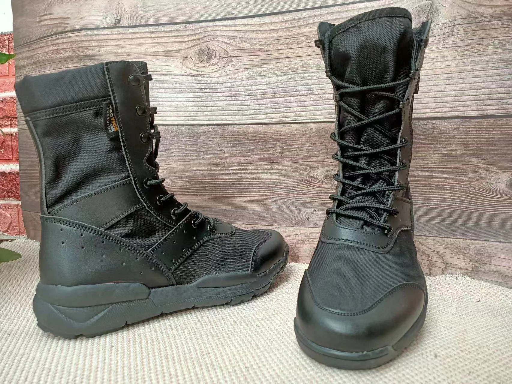 Lichtgewicht Waterdichte Tactische Laarzen Zomer Combat Boot Mannen Vrouwen Klimmen Training Outdoor Wandelen Ademend Mesh Leger Schoenen