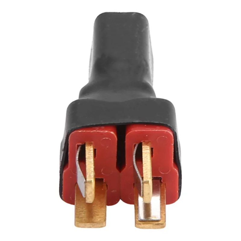 Remote Control Car Accessories Dual Battery Connector T-Shaped Adapter With Fixing Strap For XLH 9125 RC Replacement Parts
