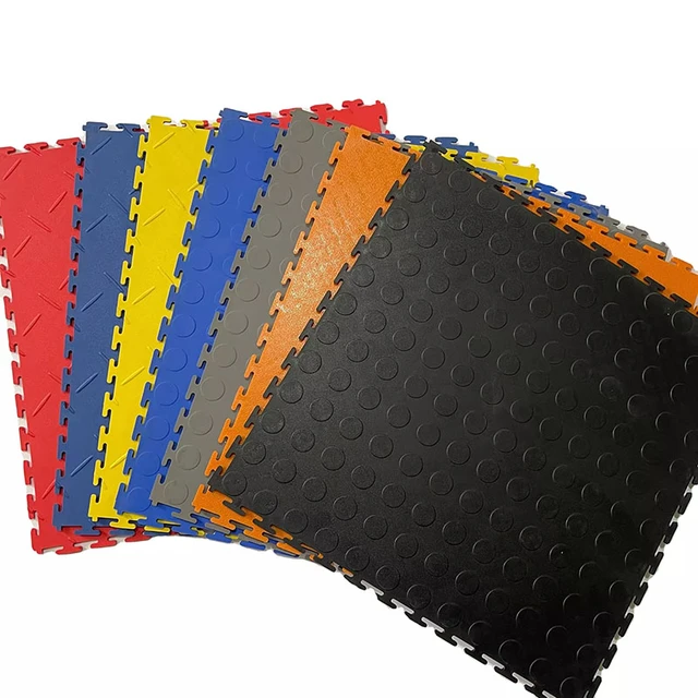 Rubber Garage Floor Mat, Anti Slip, PP Plastic, PVC Garage Floor, High  Quality, Manufacturer in China, 40x40x0.5cm - AliExpress