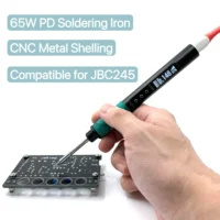 L245 PD 65W High-power Soldering Pen Portable Electric Soldering Iron Aluminum Alloy CNC Shell Supports QC PD Compatible JBC245 1