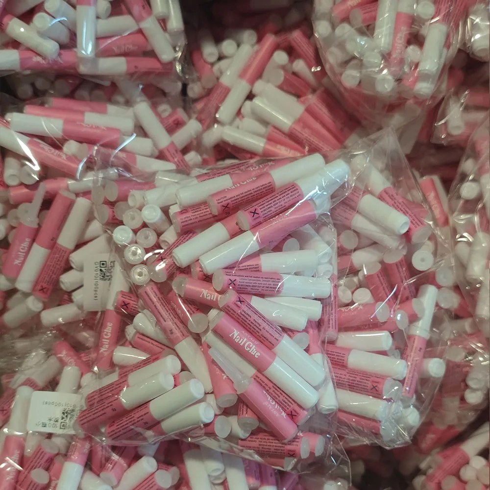 50/100pcs Mini Beauty Nail Glue False Art Decorate Tips Acrylic Glue Nail Accessories False Nail Extension Glue Sticky Gel 3