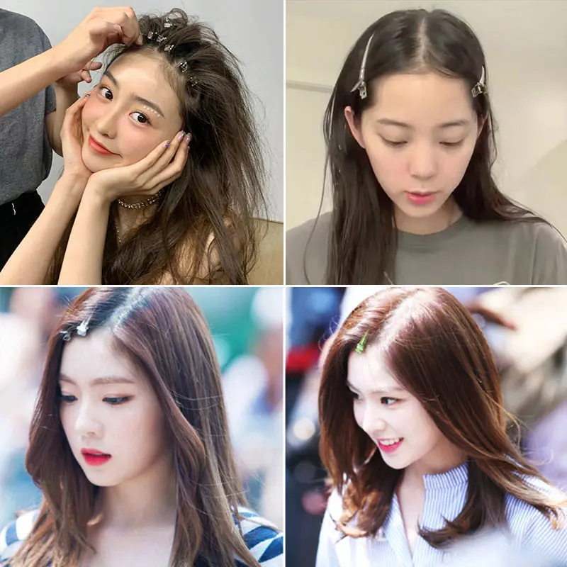 Fermaglio professionale per trucco, salone di parrucchiere, fermagli per capelli senza piega, fermaglio per capelli in metallo, fermaglio fisso senza pieghe, forcina per capelli, strumenti per lo styling._voghion.com