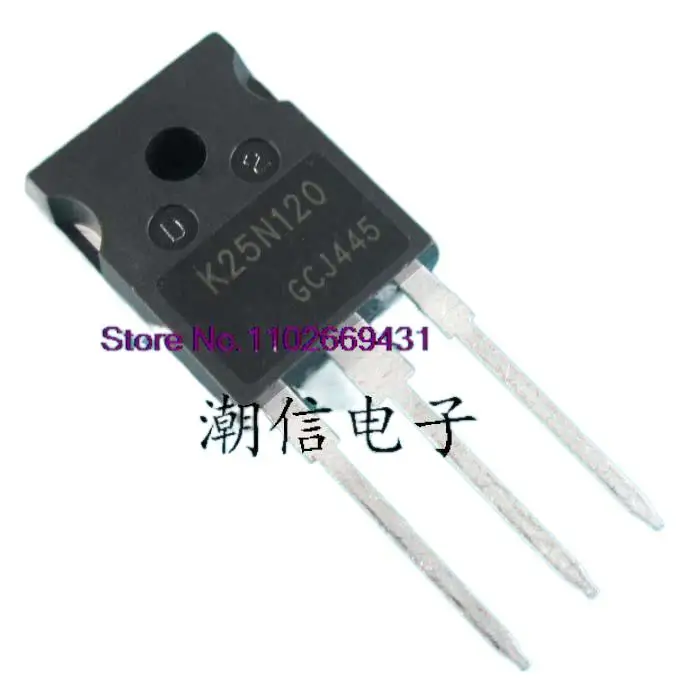

5PCS/LOT K25N120 IGBT Original, in stock. Power IC