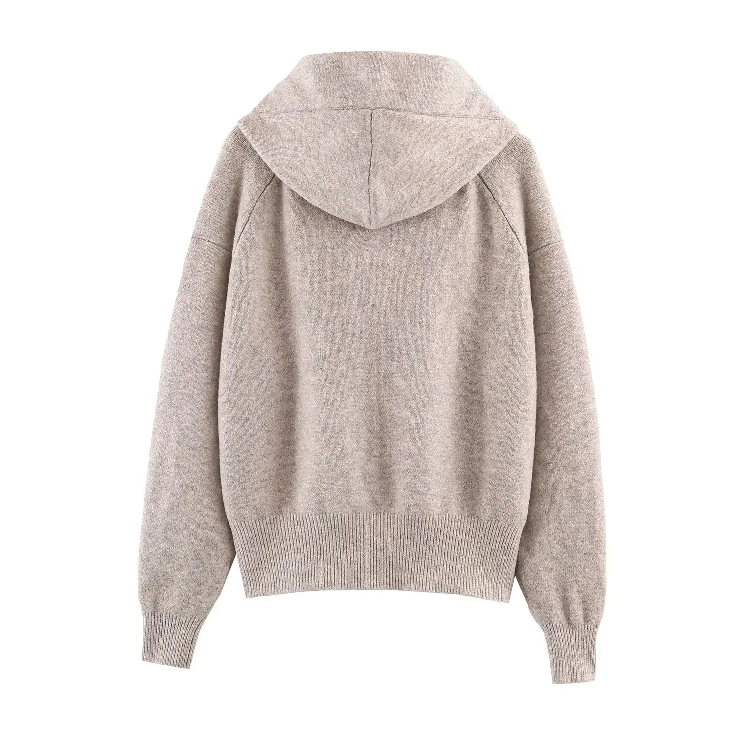 KONDALA Süße Schleife Strickjacke Damen Reißverschluss Kapuzenjacke Trendiger Sportmantel 2026 Frühlingsmode Urlaub Dame Pullover Jacke – Detail 8