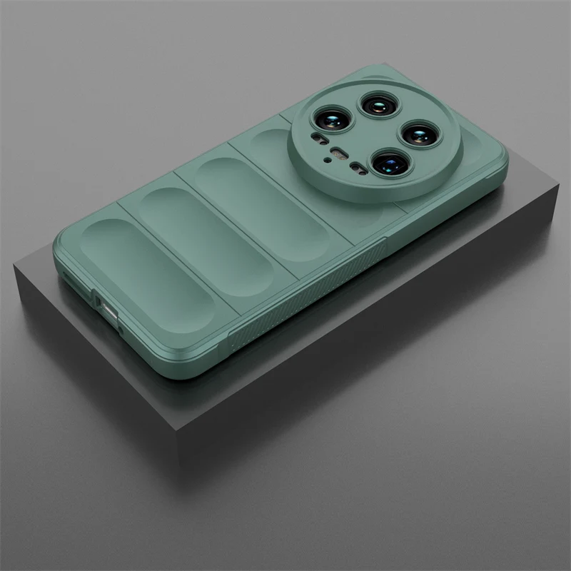 Luxury Carbon Fiber Soft TPU Phone Case - Premium Rubber Back Cover