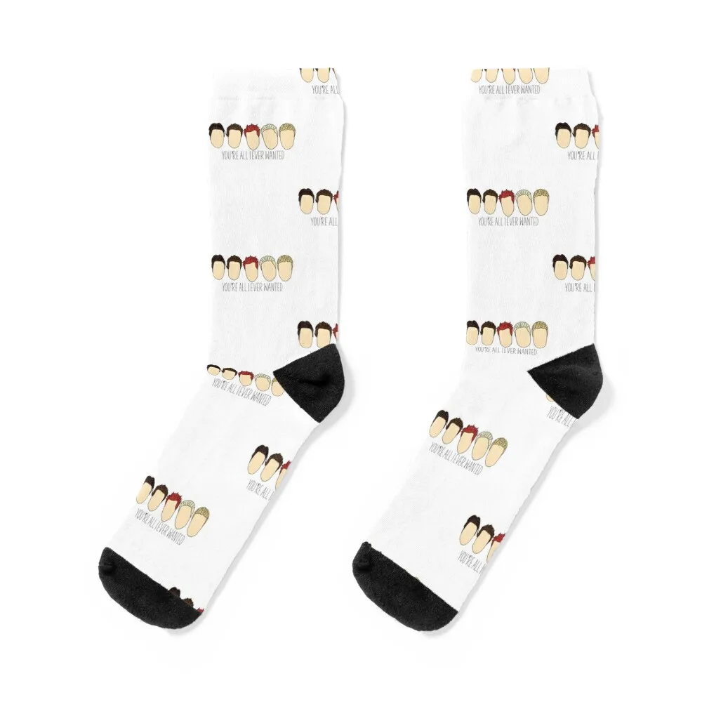 

NSYNC You're All I Ever Wanted Socks gift japanese fashion Antiskid soccer Socks Girl Men's