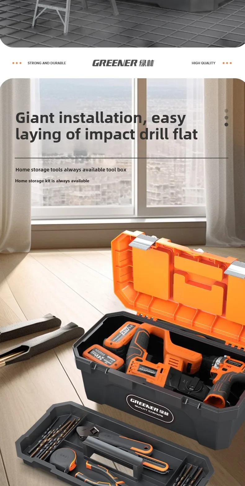 High Quality Forest Green Professional Tool Chest and Storage Container 【Pricier but Way Better】 6