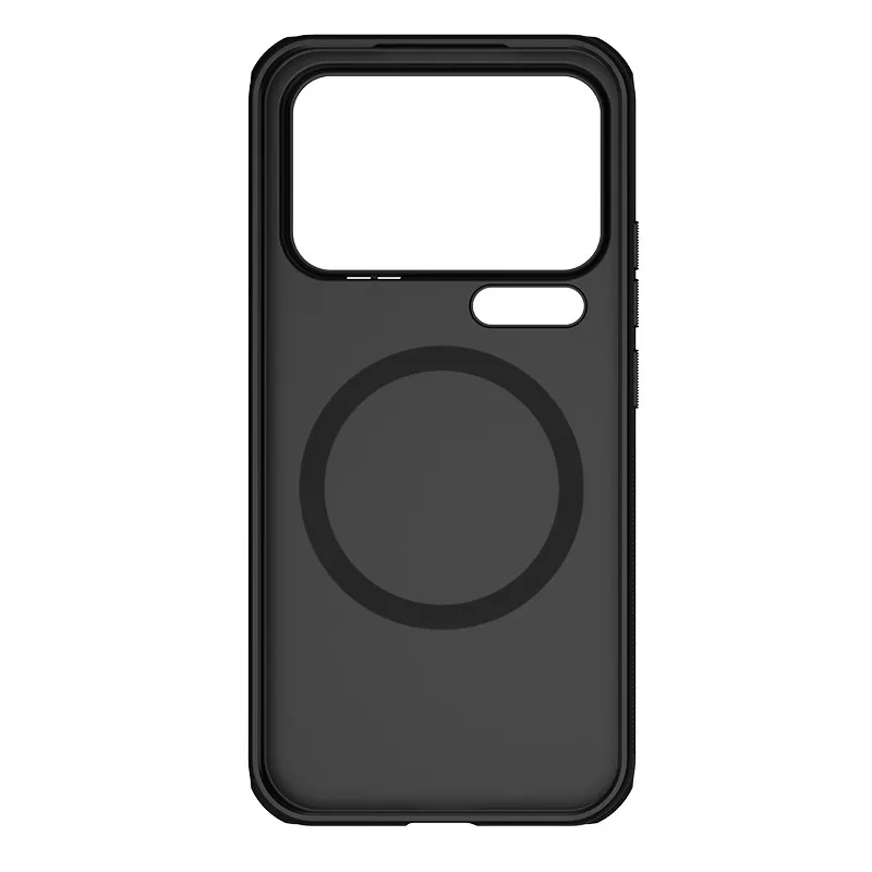 Magnetic Anti-fingerprint Hard Phone Case with Airbag Protection & Frosted Shield Finish