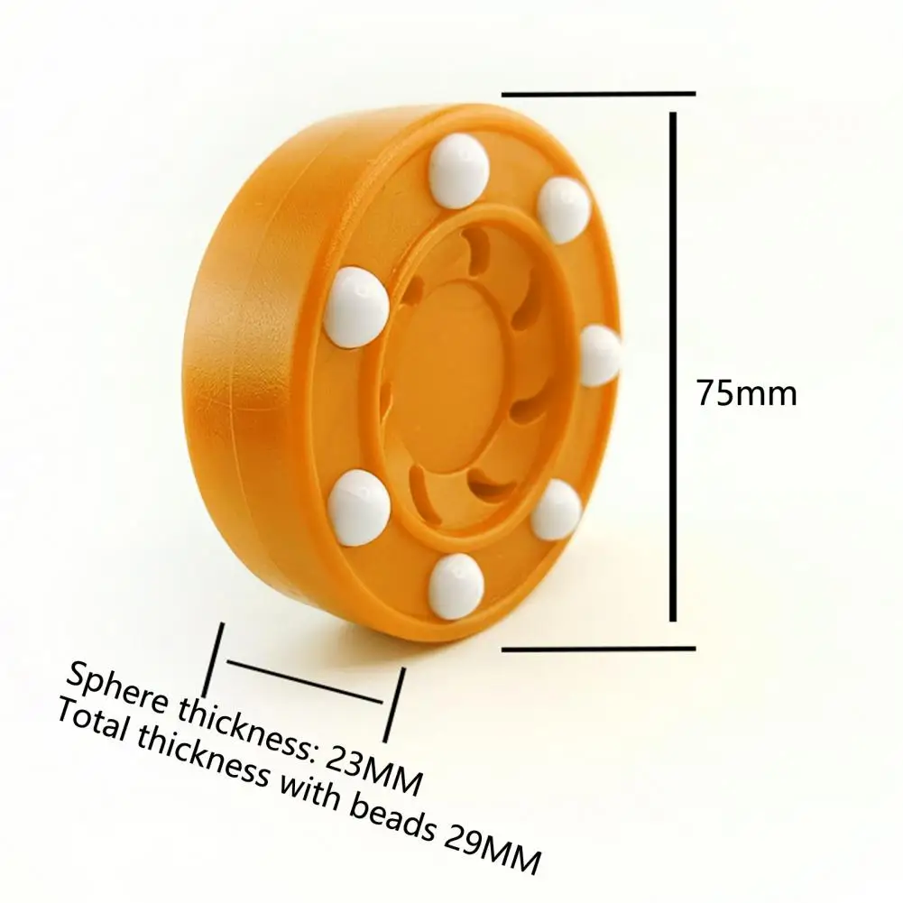 Training Hockey Puck Plastic for Ice Hockey Ice Sports Supply Multi-Functional Ball Accessory hockey puck